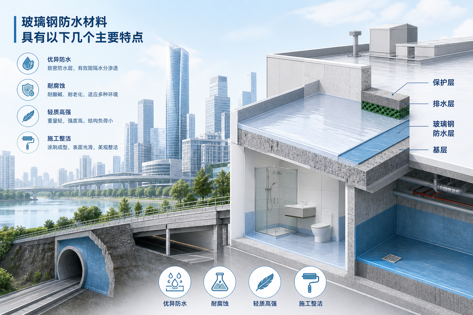 2023年玻璃钢防水材料市场趋势分析,关注 宿州 发展