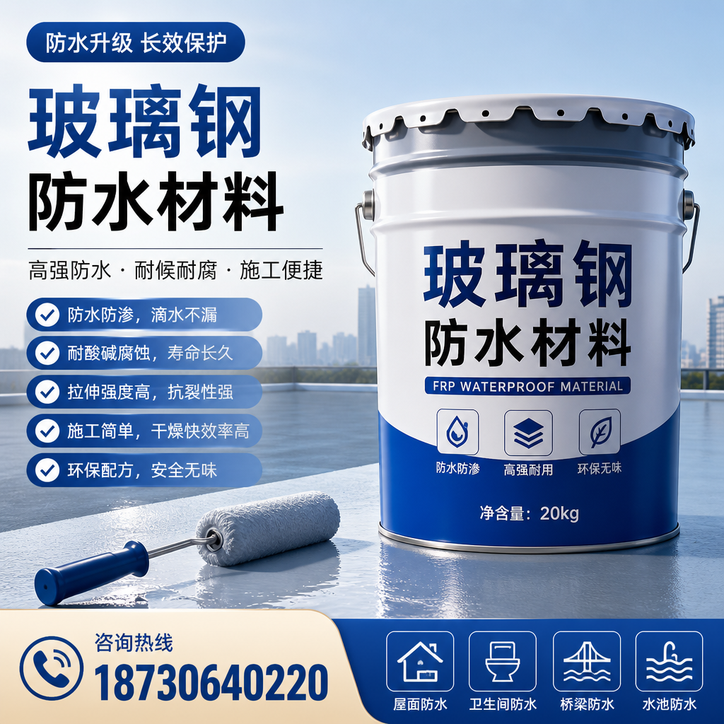 专家解析:玻璃钢防水材料的市场前景分析在 宿州