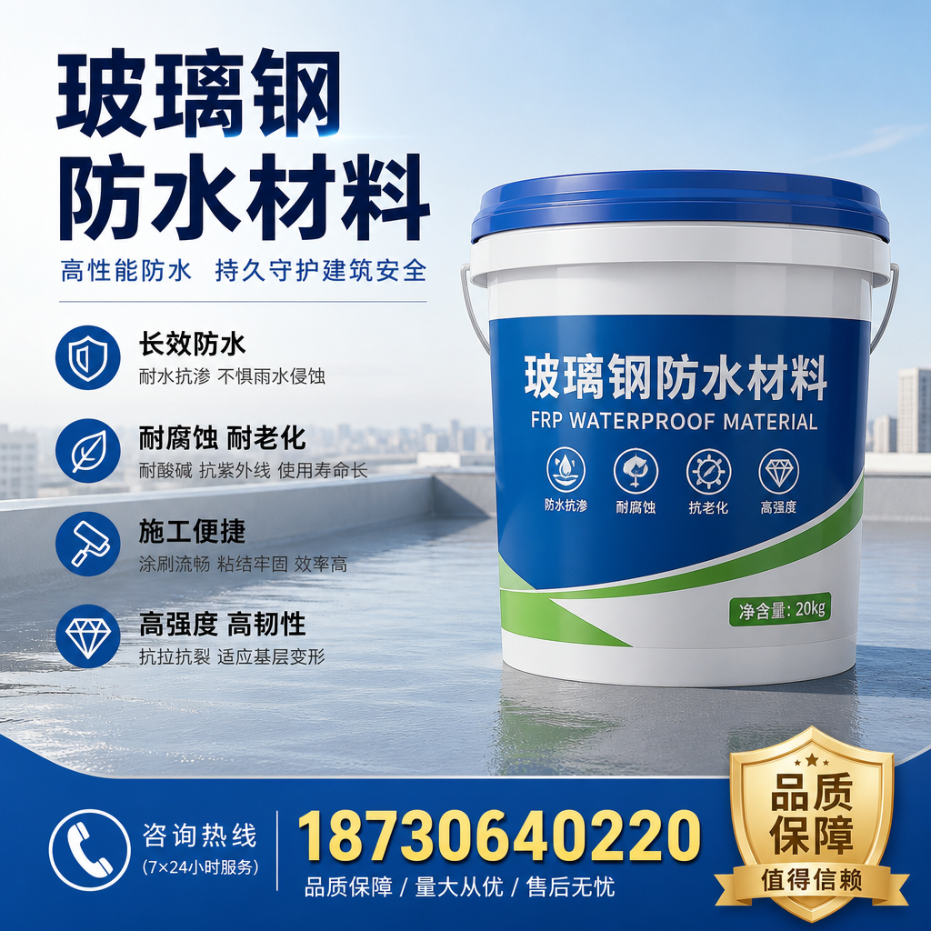 专家解析:玻璃钢防水材料的市场前景分析在 宿州